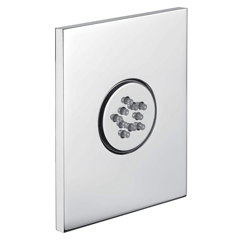 BUGNATESE 19741CR WELLNESS Négyszögletes oldaljet króm színben