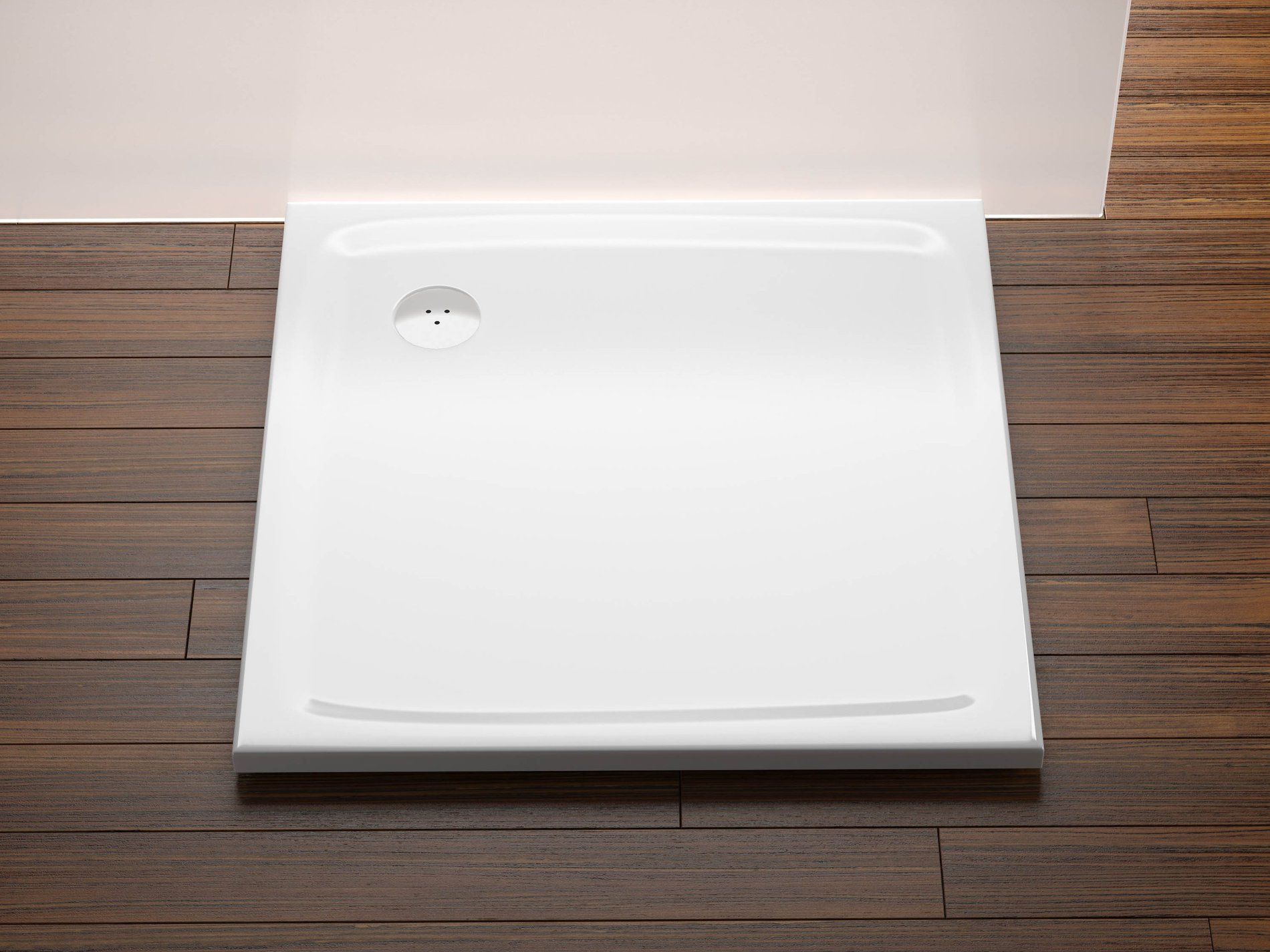 RAVAK XA037711010 Perseus Pro Flat 90x90 zuhanytálca fehér