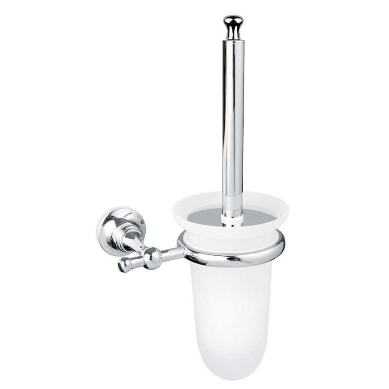 BUGNATESE 25825DO TRADIZIONALE Fali wc-kefetartó fehér kerámiával arany színben