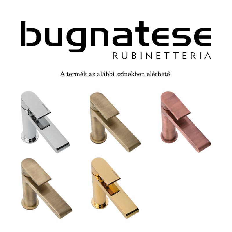 BUGNATESE 8950RA Bugnatese Maya Peremre szerelt 3 üléses kádcsaptelep rame színben