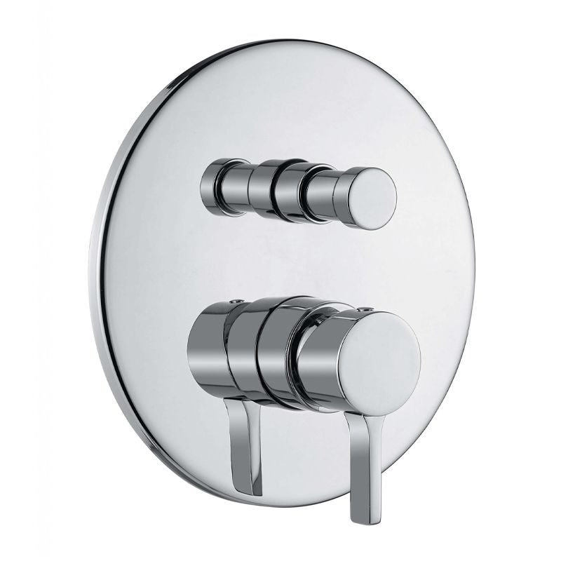 BUGNATESE 5672ECR Bugnatese Orion Fal alatti váltós zuhanycsaptelep króm színben KÜLSŐ RÉSZ