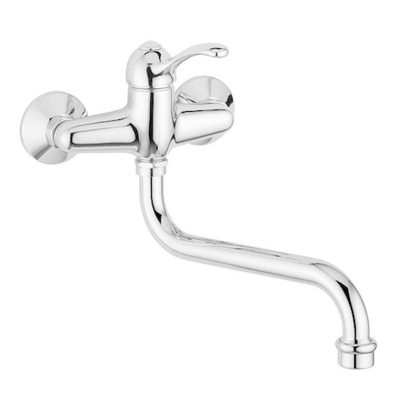 BUGNATESE 1940CRDO LEM Fali mosogatócsaptelep leeresztő nélkül króm-arany színben