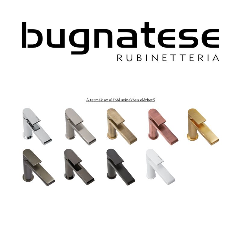 BUGNATESE 19314BR  Kádbeömlő 5 üléses kádakhoz minimalista bronz színben