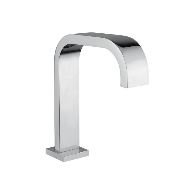 BUGNATESE 19331OS  Kádbeömlő 4 és 5 üléses kádakhoz szögletes kifolyószárral szálcsiszolt arany színben