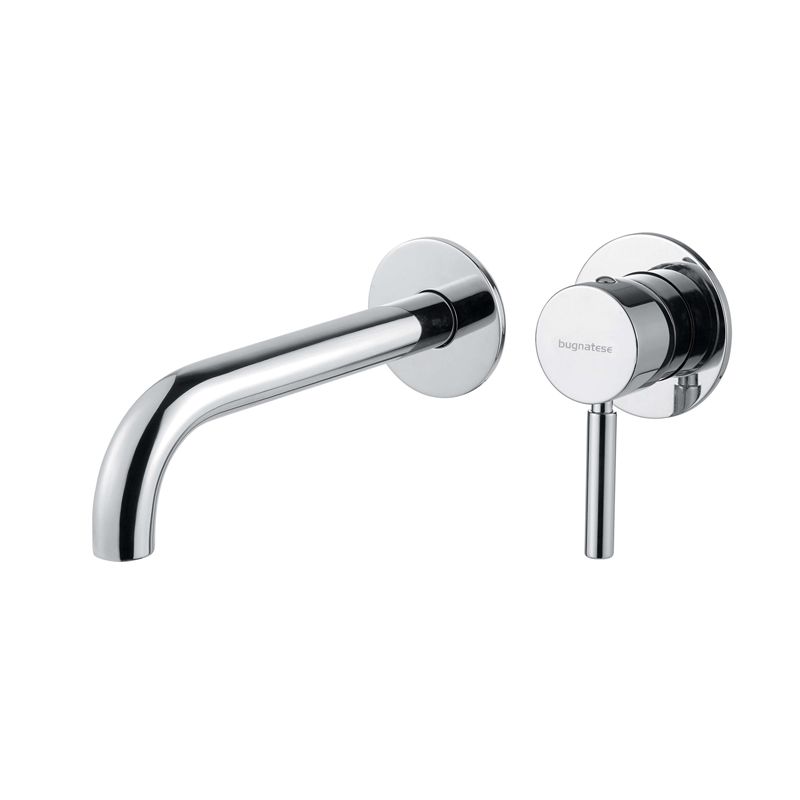 BUGNATESE 2251CR Bugnatese Kobuk Fal alatti mosdócsaptelep 19 cm kifolyóval króm színben