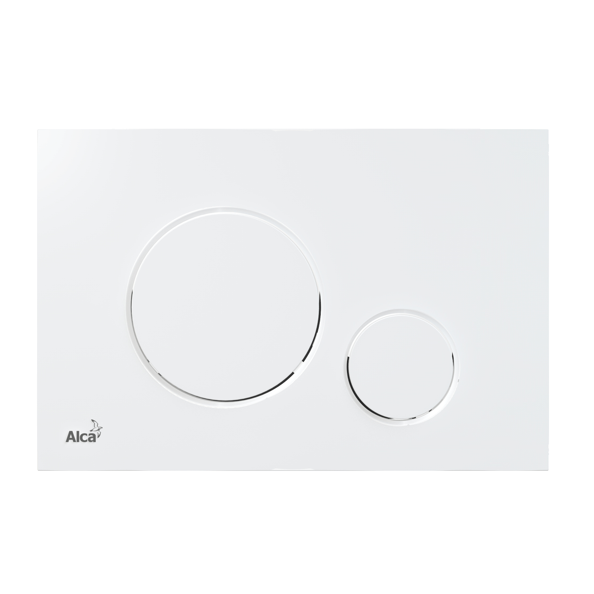Alcaplast M670 THIN Wc nyomólap Fehér-fényes