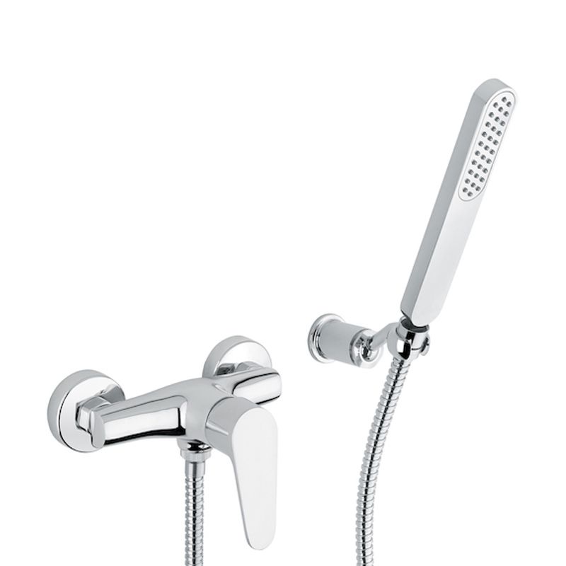 BUGNATESE 3635CR Bugnatese Century Zuhanycsaptelep zuhanyszettel króm színben