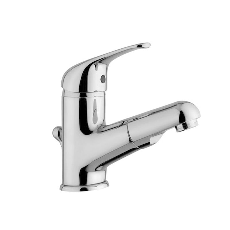 BUGNATESE 6515CR Bugnatese Xara Mosdócsaptelep kihúzató gégecsővel króm színben