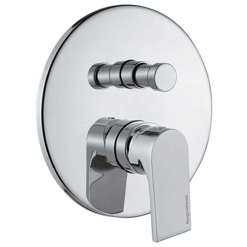 BUGNATESE 6672CR Bugnatese Simple Fal alatti váltós zuhanycsaptelep króm színben