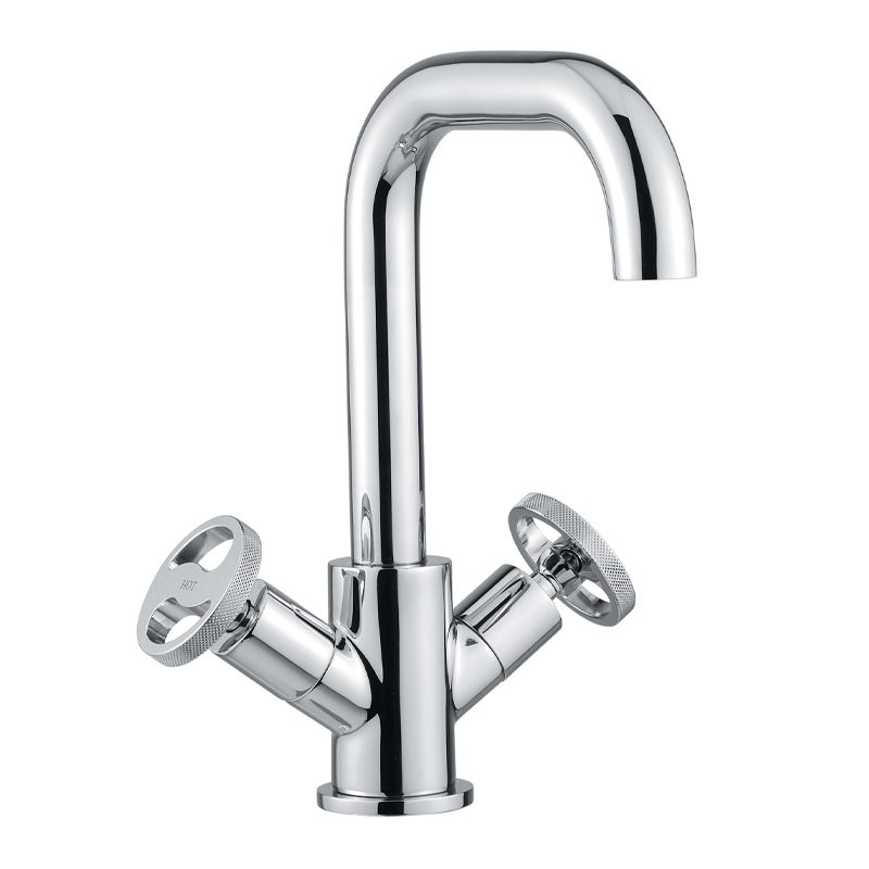 BUGNATESE 4534NS Bugnatese Millenovecinquanta Mosdócsaptelep leeresztővel szálcsiszolt nikkel színben