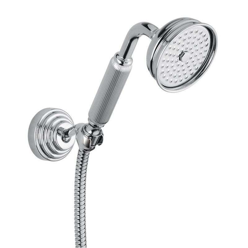 BUGNATESE 19714NS WELLNESS Zuhanyszett OLYMPIA;ATHENA csaptelepekhez szálcsiszolt nikkel színben