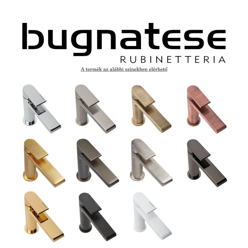 BUGNATESE 19148OS WELLNESS Kézi zuhanyfej minimalista KOBUK; SMART; RODOS; PLANET; SIMPLE csaptelepekhez szálcsiszolt arany színben