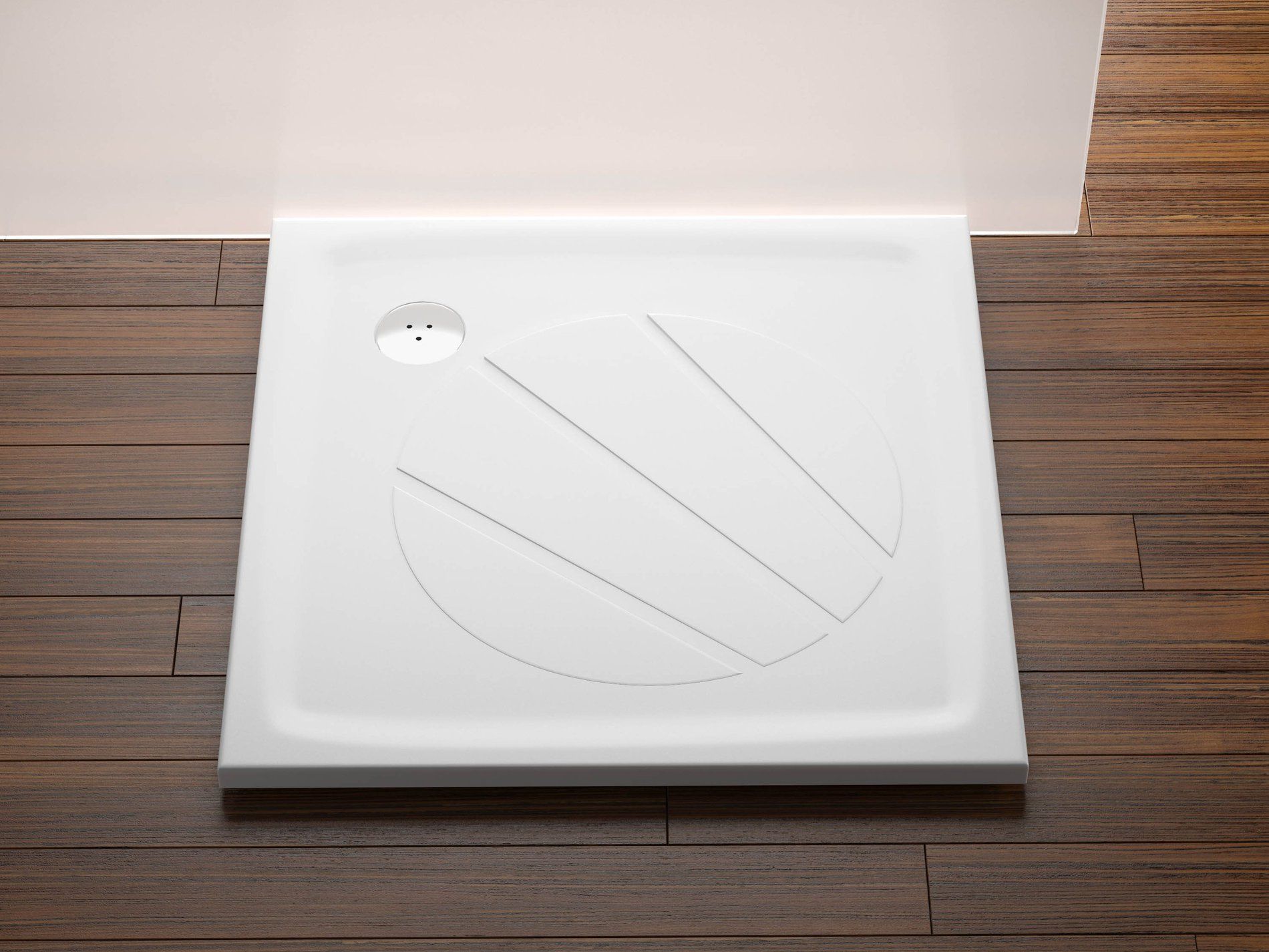 RAVAK XA034401010 Perseus Pro 80x80 zuhanytálca fehér