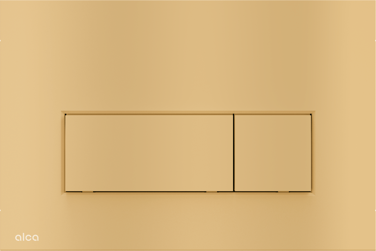Alcaplast M57-G-M INDIVIDUAL THIN Wc nyomólap GOLD-MATT