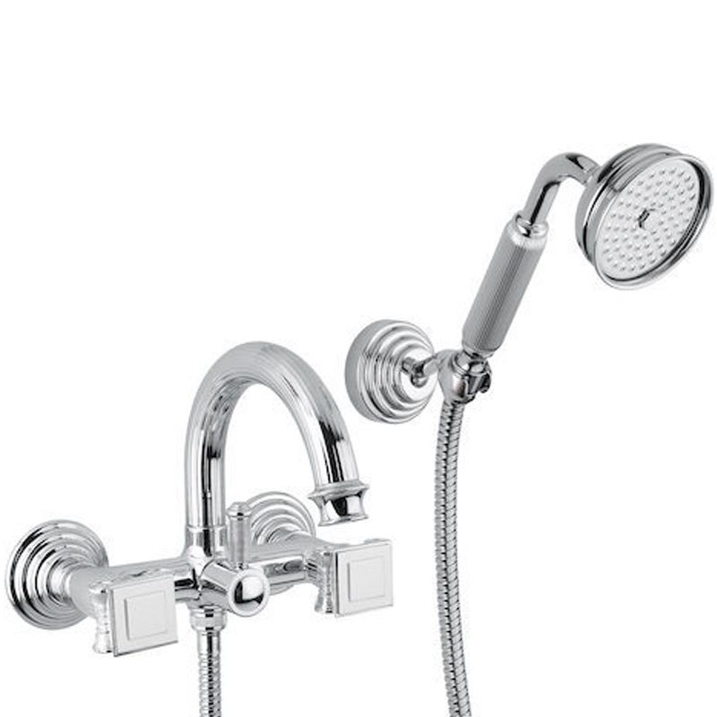 BUGNATESE 8402BR Bugnatese Olympia Kádcsaptelep zuhanyszettel bronz színben