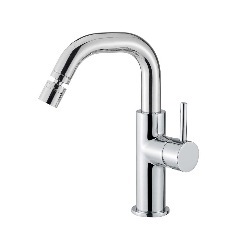 BUGNATESE 2225QCR Bugnatese Kobuk Mini Bidet csaptelep leeresztővel tört kifolyóval  króm színben