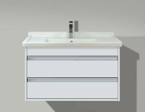 Duravit Starck 3 alsószekrény két fiókos fehér KT 6644