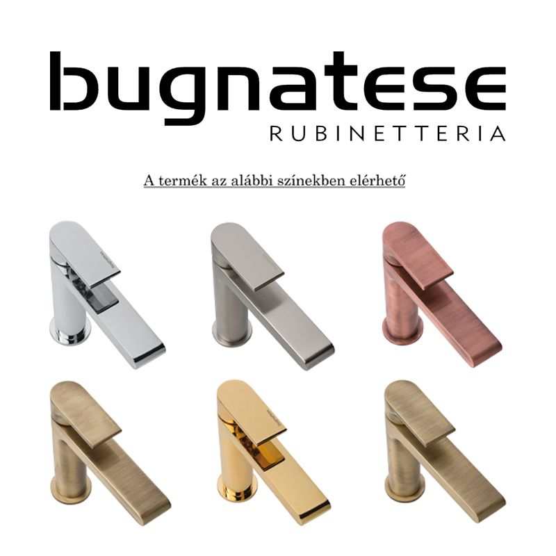 BUGNATESE 6413BR Bugnatese Denver Mosdócsaptelep leeresztővel bronz színben