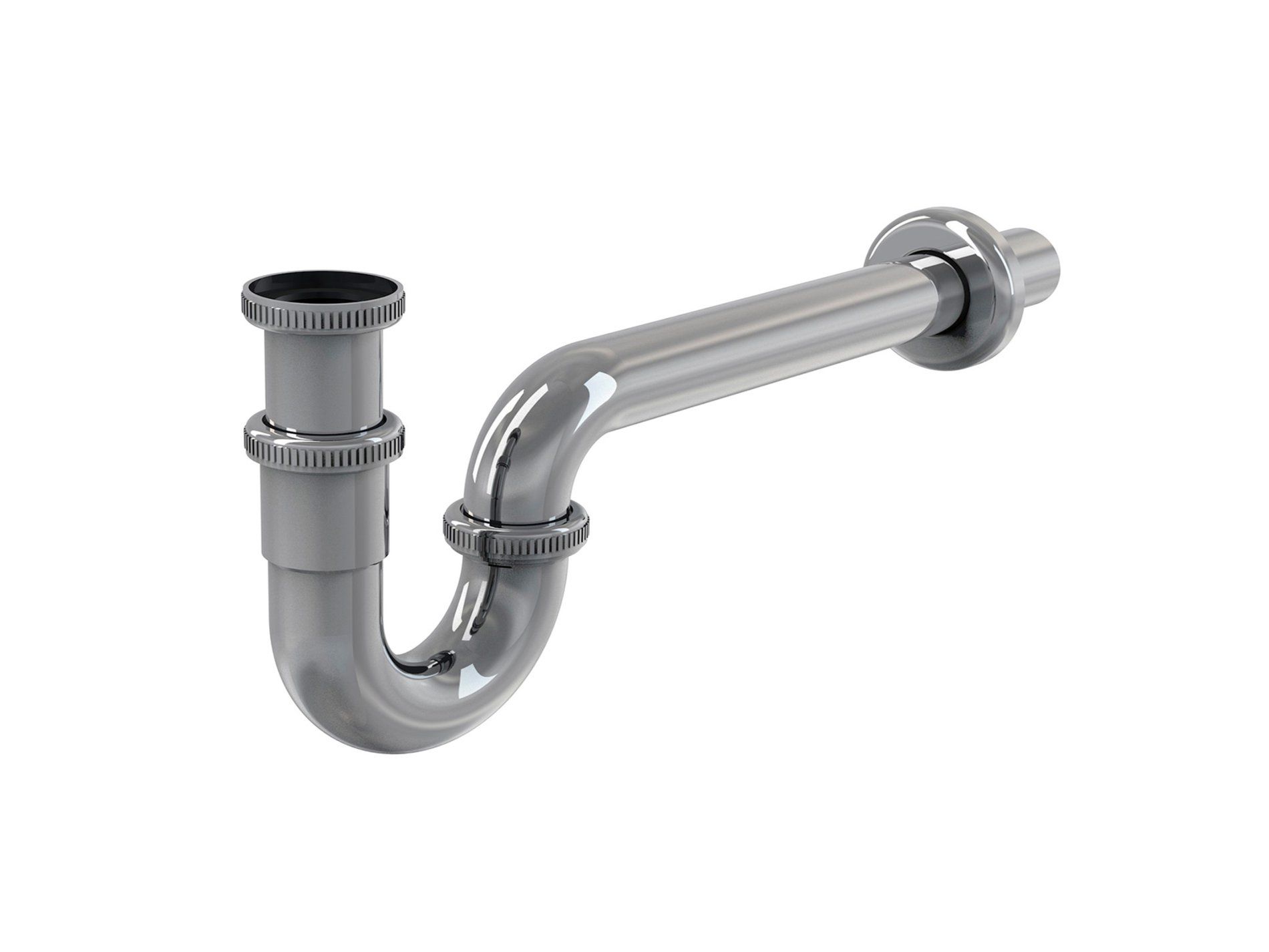 RAVAK X01436 Mosdószifon 'U' krómozott