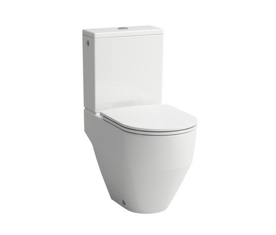 Laufen H8259640000001 PRO Álló kombi-Wc csésze, RIMLESS