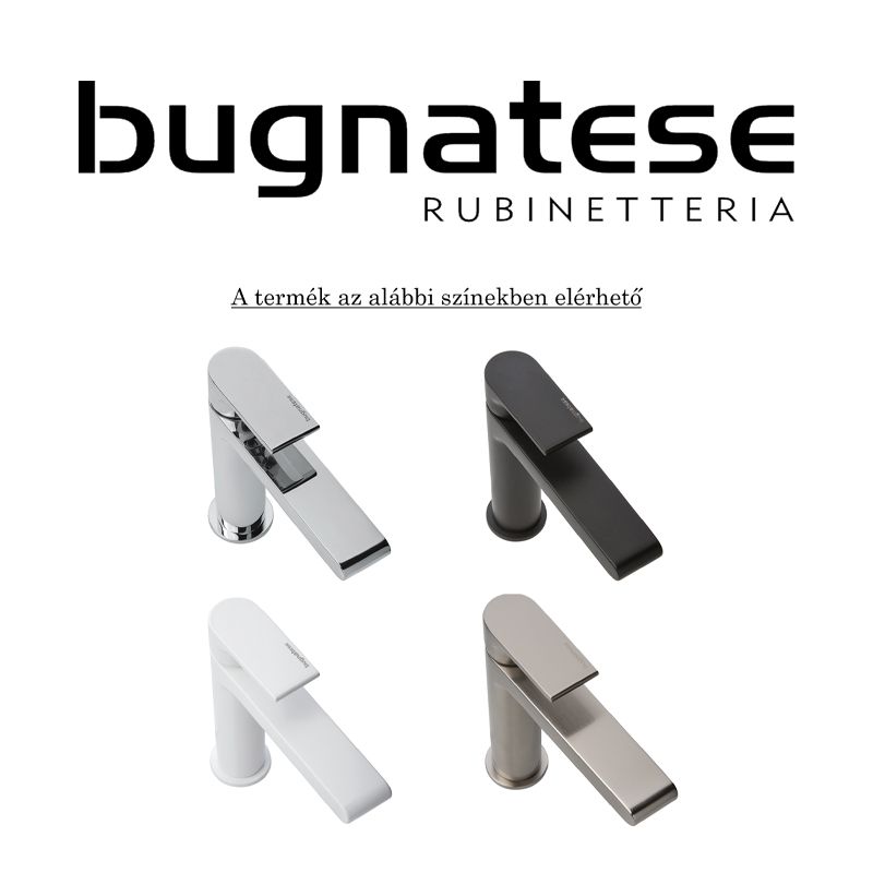 BUGNATESE 23815CR MINIMALISTA TONDO Fogas króm színben